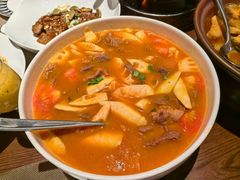 酸汤鲜笋牛腩筋-百富源·海鲜辽菜(和平北大街店)