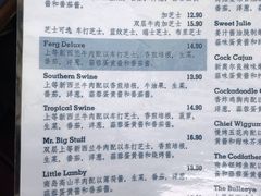 菜单-Fergburger(皇后镇店)