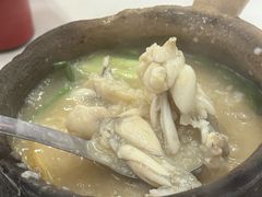 -长城砂煲田鸡粥