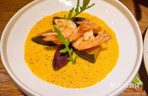 Creamy Pumpkin Shrimp