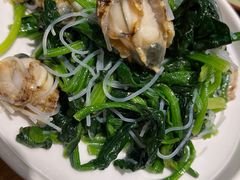菠菜粉丝扇贝-三合园水饺·青岛菜(五四广场店)