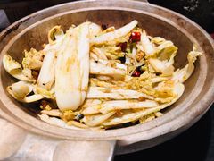 煲仔豆豉娃娃菜-绿茶餐厅(松江万达店)