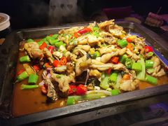 紫苏味平锅牛蛙-蛙来哒(东城万达店)