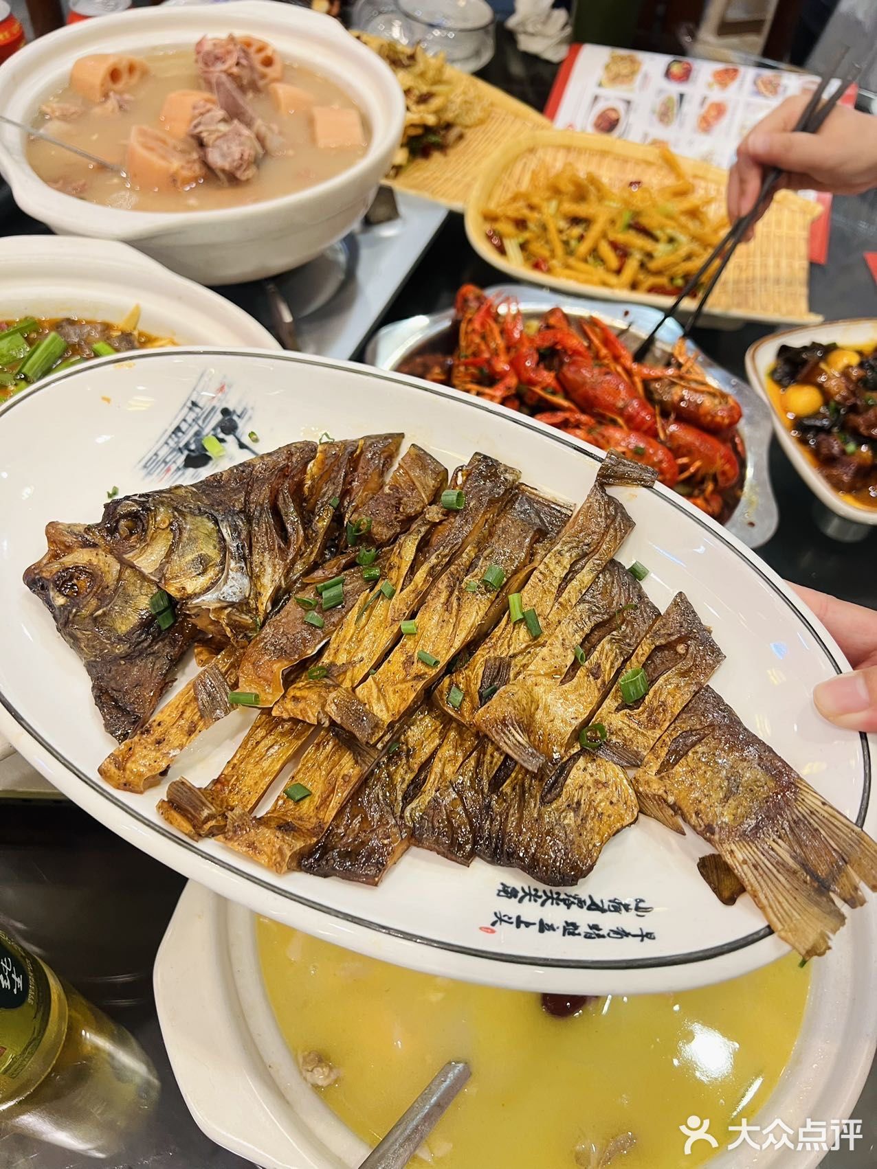 在粮道街吃到一家地道湖北菜馆子～