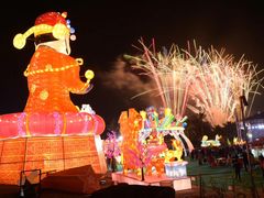 -欢乐海岸椰林沙滩-2025湾区超级灯会