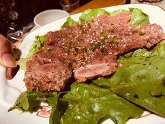 秘制黑椒牛仔骨-胖记烤肉(江汉路店)