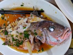 清蒸海鱼-明记海鲜大排档(巽寮湾店)