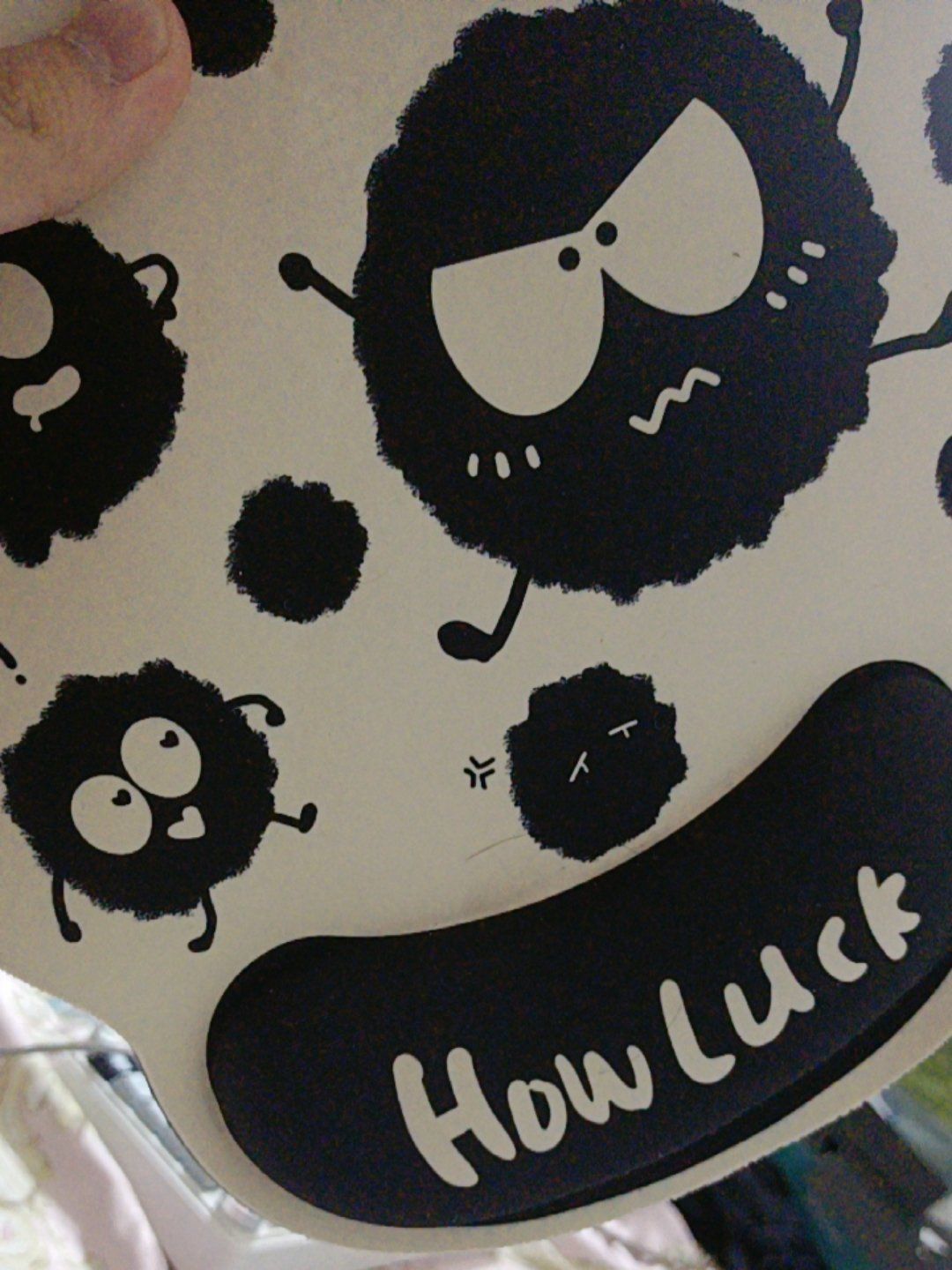 天天领红包 鼠标垫很可爱,性价比很高