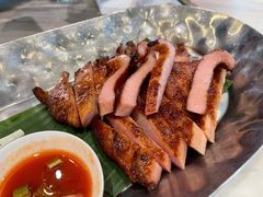 炭烧猪颈肉-星洲小聚·东南亚菜(中航城君尚店)