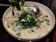 贝丝花菇上汤苋菜-阿庄新豫菜(航海东路店)