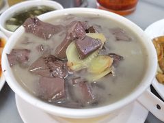 韭菜猪红汤-芬芳甜品(同福路店)