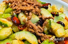 Shredded Pork with Cucumber