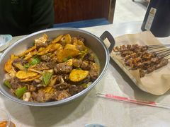 -尕有炕锅烤羊肉