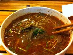 羊血饸饹&nbsp;-长青菠菜面·烧烤