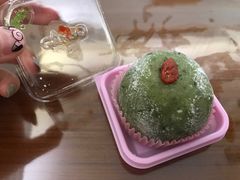 李勤阿姨给的蛋黄肉松青团-GANSO元祖食品(锦创书城店)