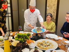 自助取餐区-青雅中餐厅(大连金石滩绿发希尔顿度假酒店)