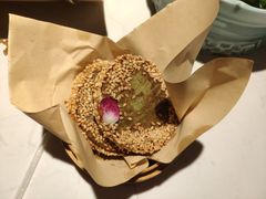 绿茶饼-卯时·龙光雅宴·精致锡帮菜(惠山古镇店)