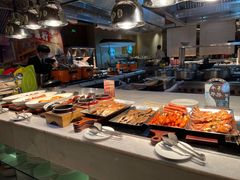 自助取餐区-杭州钱江新城万怡酒店-西餐厅