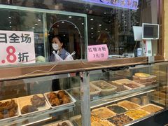 面包甜点陈列柜-庆丰包子铺(临河里店)