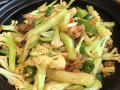 干锅有机花菜-禾珍珠家常小馆(河南博物院店)