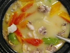 花胶木瓜浸清远鸡-利雅园酒家(大沙地店)