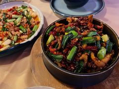 宫爆板筋-山石榴·贵州菜(丰盛里店)