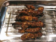 秦川黄牛招牌烤肉筋-叁宝烧烤 西安烧烤 领跑品牌(学府路店)