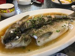 太湖清蒸白鱼-呼吸森林·生态农庄农家乐私房菜