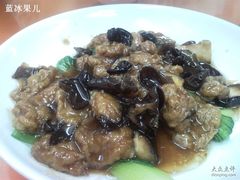 面筋炒素-满堂福素食馆(长阳路店)