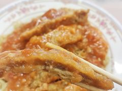 番茄酱猪扒面-满足面(白水井大街店)