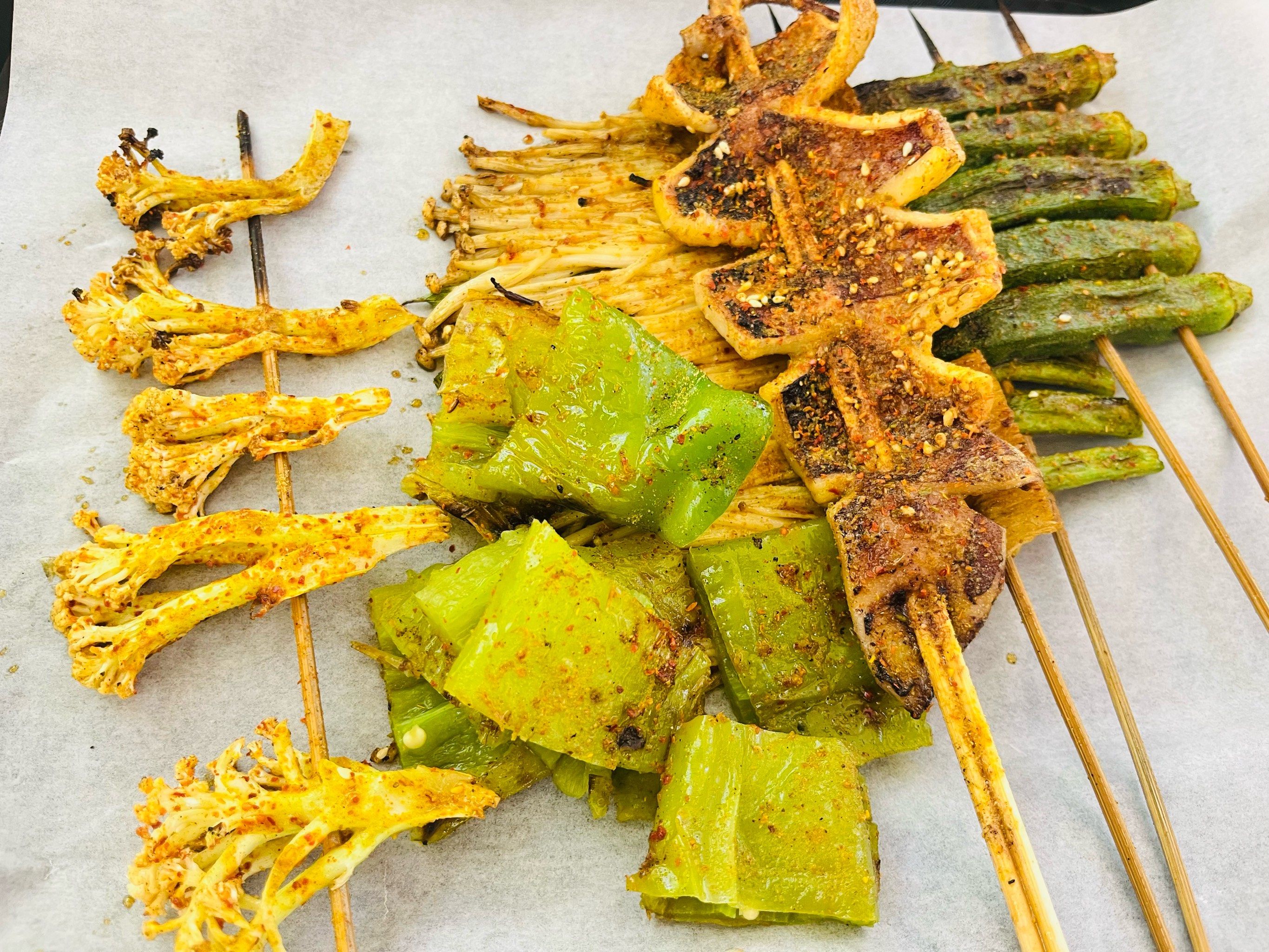 烤串蔬菜～健康又美味