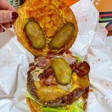 星海广场的牛肉汉堡🍔 嘎嘎香