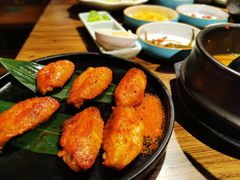 -明洞阿姨·韩式酱蟹烤肉·创意料理(三元桥店)