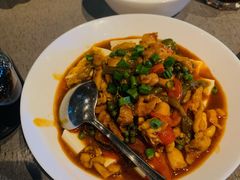 烧辣椒滑鸡嫩豆腐-日上三甘(三里屯店)
