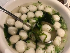鱼丸汤-日丰园海肠水饺·老字号大连海鲜(和平广场店)