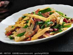 干笋炒腊肉-业华湘·特色菜