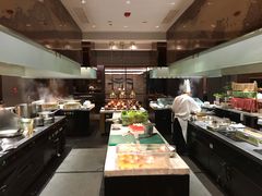 自助取餐区-厦门泰地万豪酒店-贡厨自助餐厅