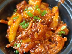 火辣鸡爪炒米条-英兰朝族饭店·英兰锅包肉(佳园路店)