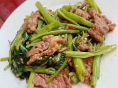 沙茶葱爆牛肉-一家亲台菜餐厅(银塘中路店)