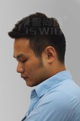 客人增发效果-髻尚坊增发补发织发假发定制