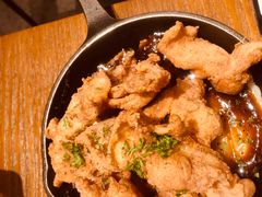 美式乡村土豆泥配脆鸡皮-造精酿餐厅