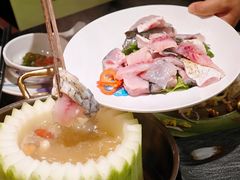 -得意咚瓜·顺德鱼生·冬瓜火锅(深圳首店)