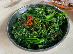白灼芥兰苗-石岐乳鸽村(桥观坊南四巷店)