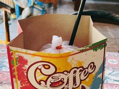 老挝椰奶冰咖啡-半坡九号老挝冰咖啡