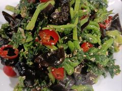 炝拌灰灰菜-老兰家传统烧烤炒菜泡馍(小南门店)