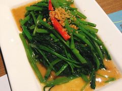 秘制虾酱炒空心菜-帕蓝·暹罗料理(曲阳店)