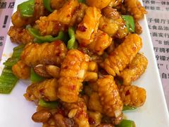 宫爆虾仁鱿鱼-桃子餐厅·天津菜(红星路直营店)
