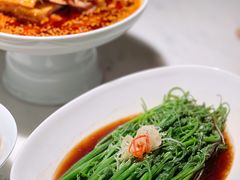 白灼瓜尖-初蓉丨遇见新川菜(亲贤街荣耀店)