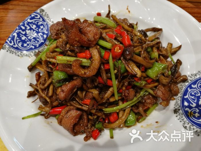 茶樹菇炒鴨肉