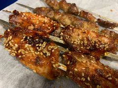 特色烤翅-宝记烧烤·碳锅羊肉·羊蝎子火锅·夜食社(文体路创始店)